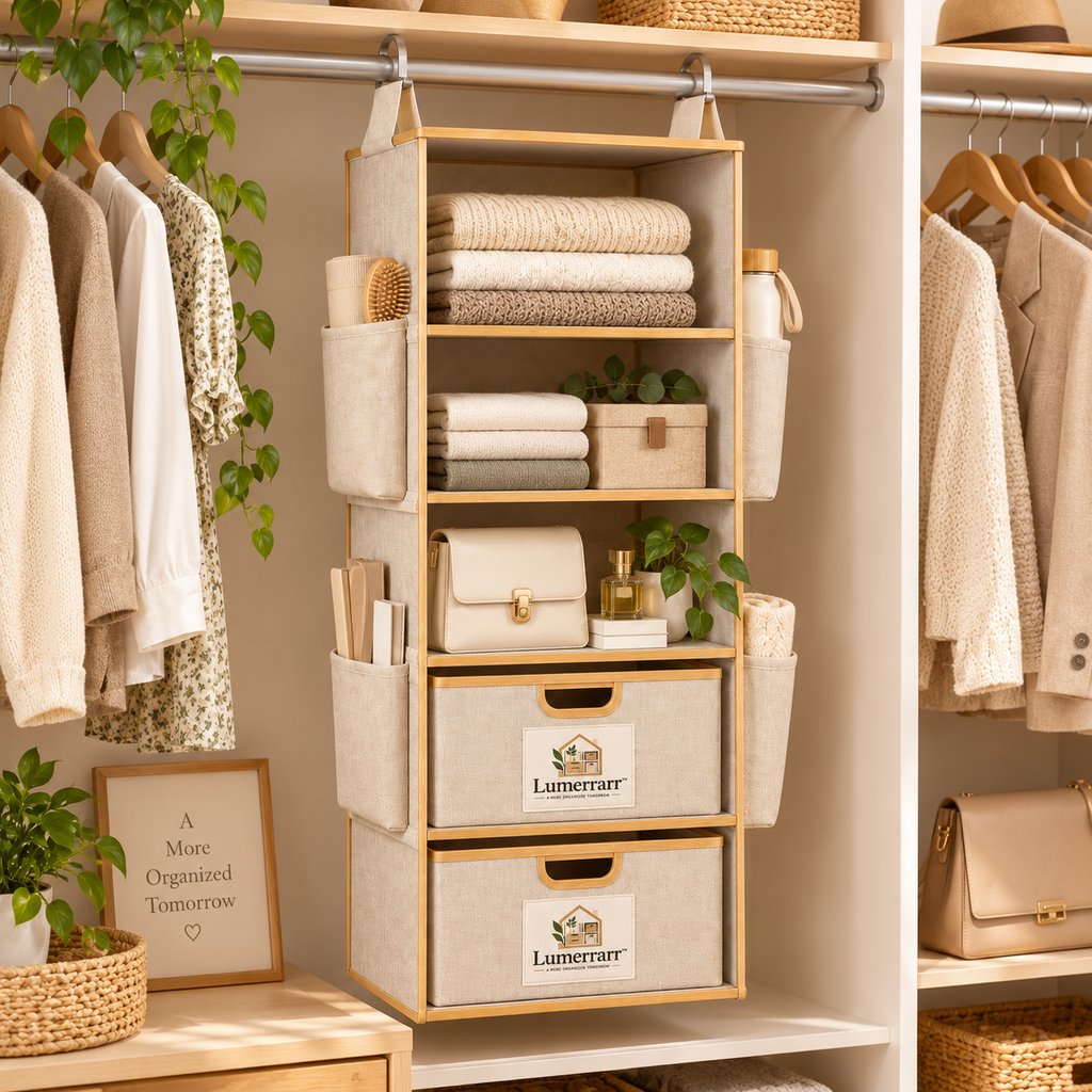 Lumerrarr™ Hanging Closet Organizer