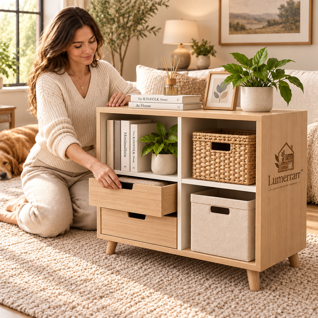 Lumerrarr™ Modern Multi-Function Storage Cabinet