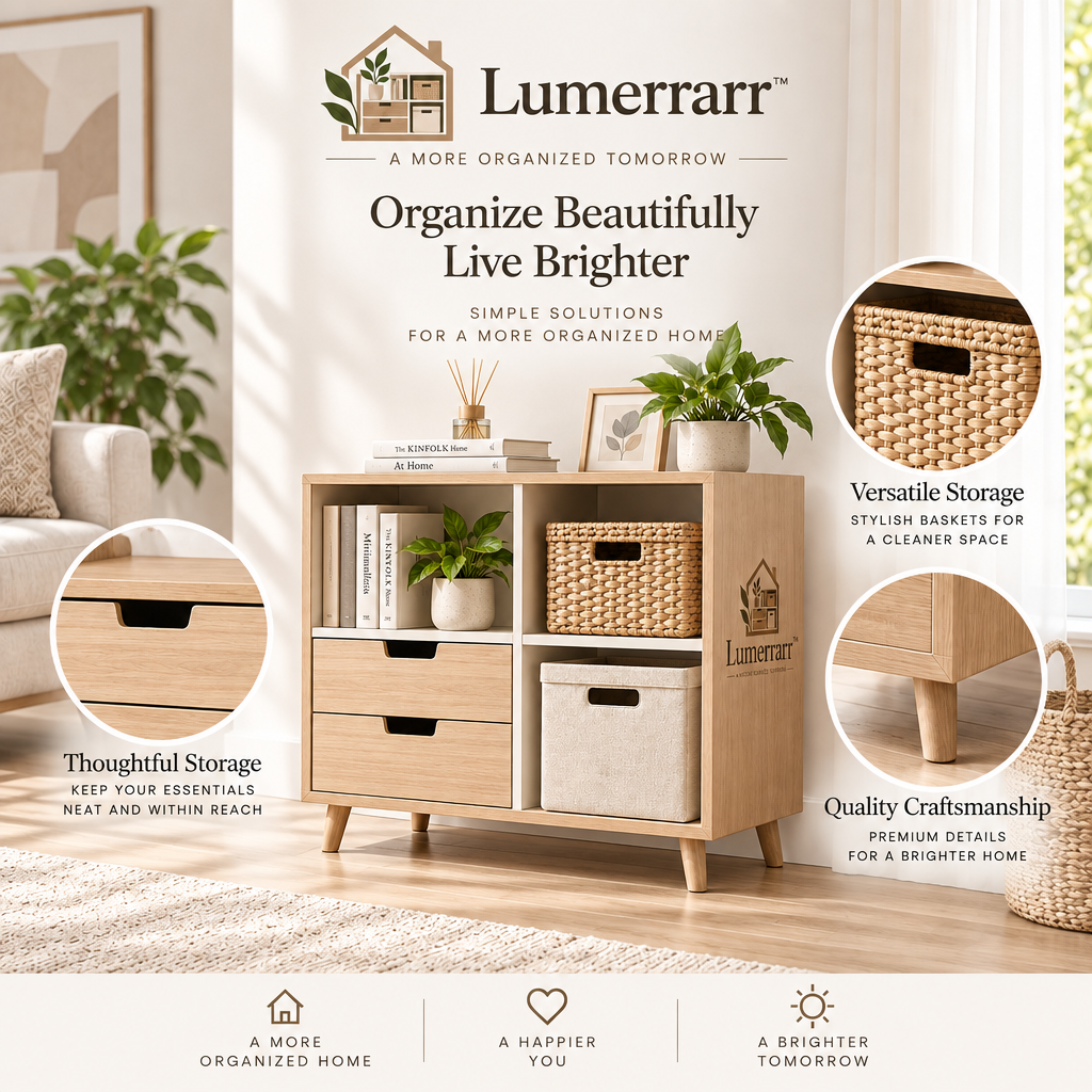 Lumerrarr™ Modern Multi-Function Storage Cabinet