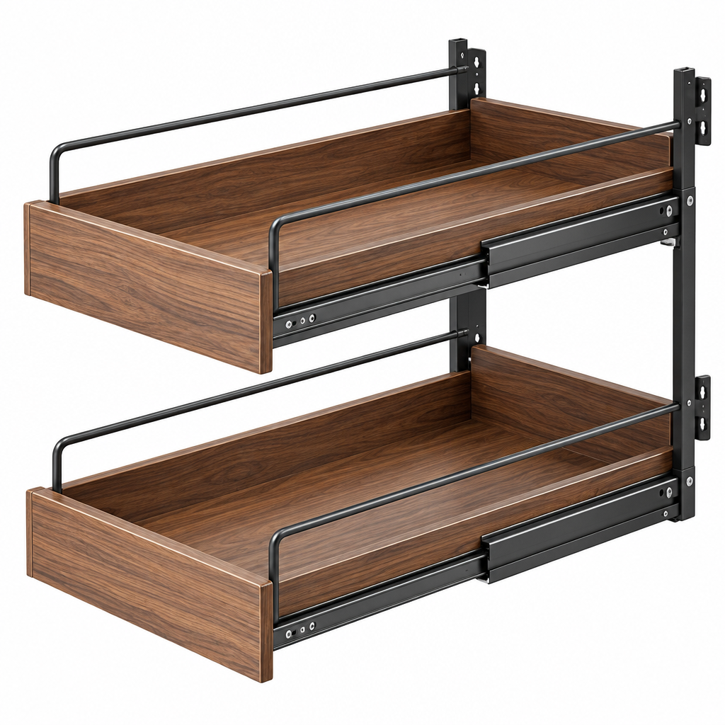 Lumerrarr™ Extendable Pull-Out Cabinet Storage Organizer