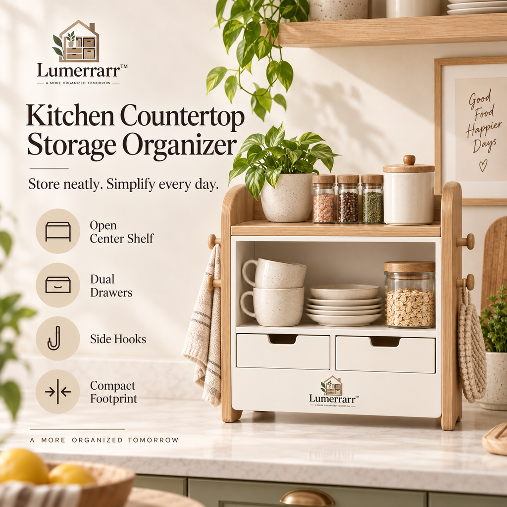 Lumerrarr™ Kitchen Countertop Storage Organizer